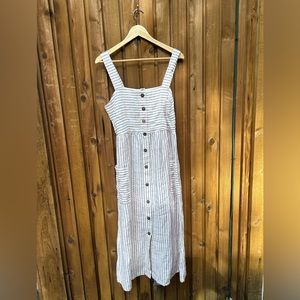 Artisan NY Linen button up dress